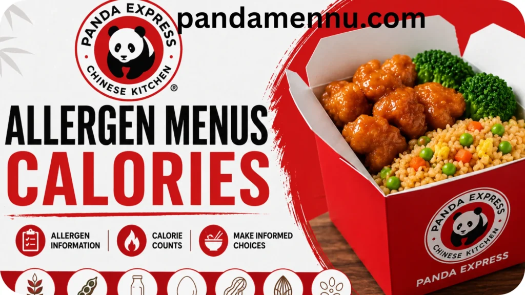 Allergen Menus Calories