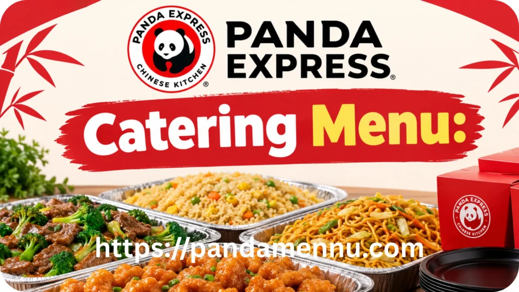 Panda Express Catering Menu