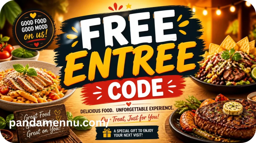 Free Entree Code