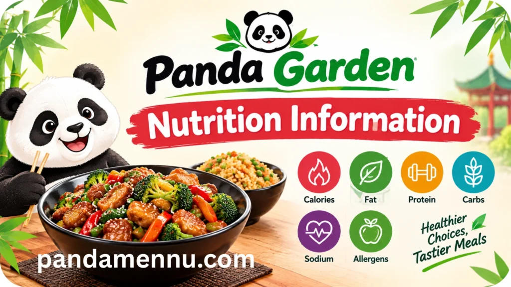 Panda Garden Nutrition Information