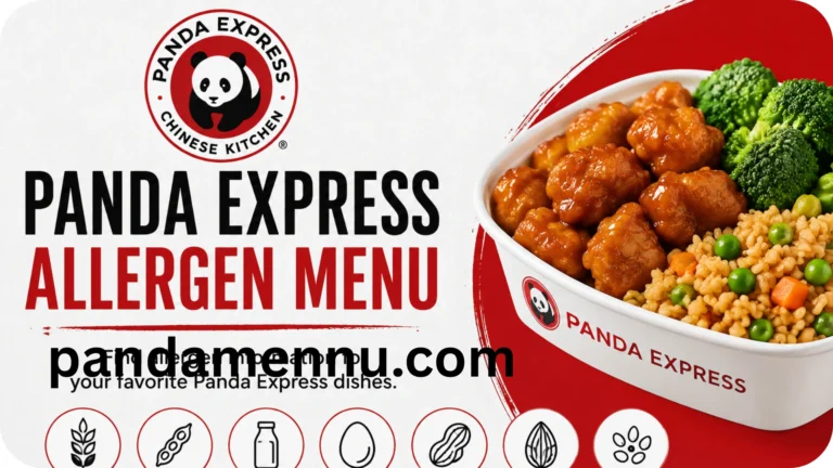 Panda Express Allergen