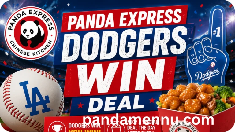 Panda Express Dodgers Win Deal